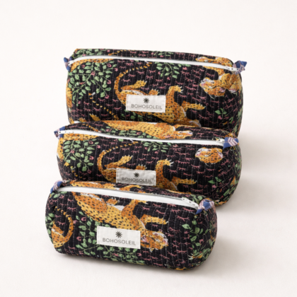 Trousses de toilette Mumbai par Bohosoleil