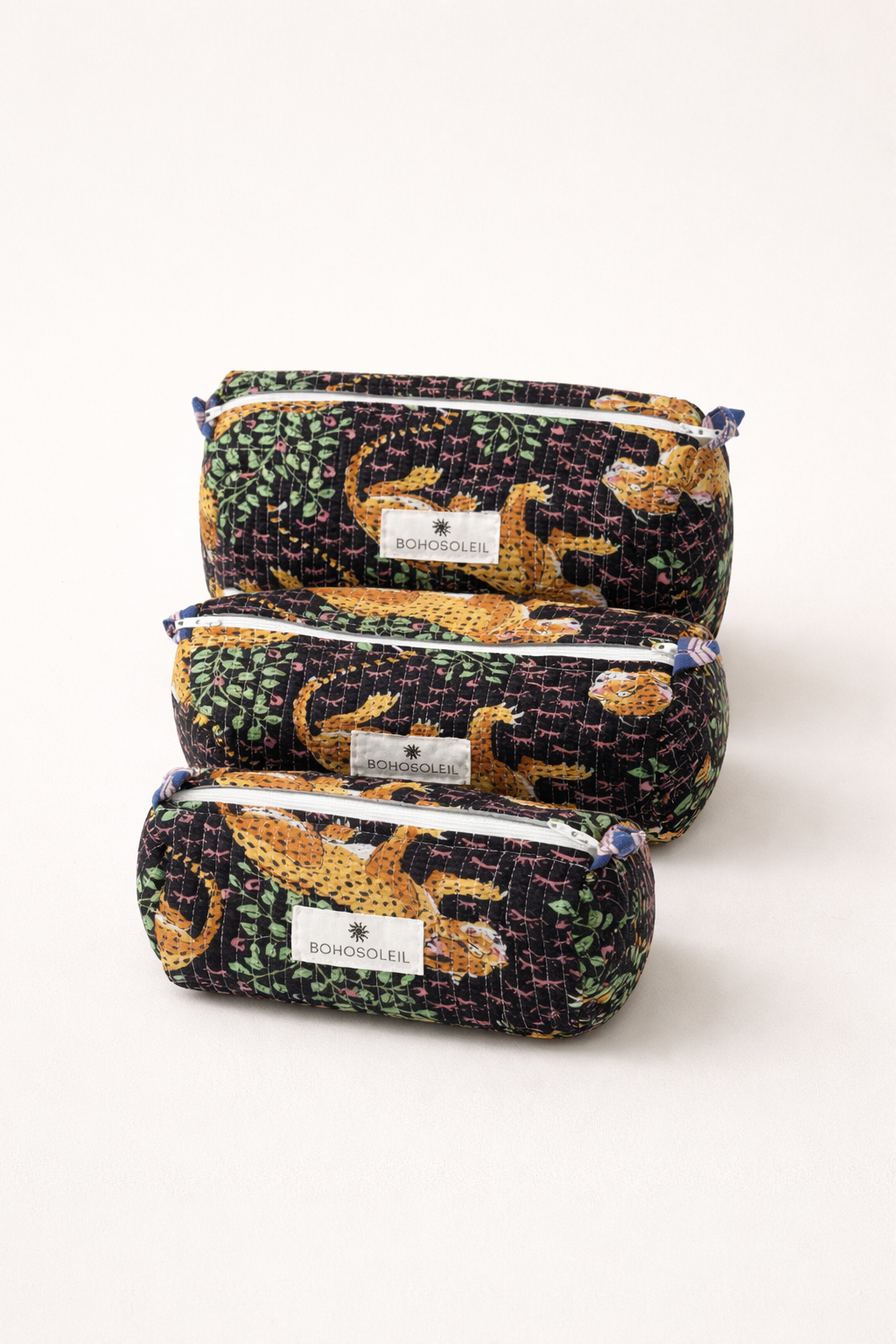 Mumbai toiletry bags by Bohosoleil