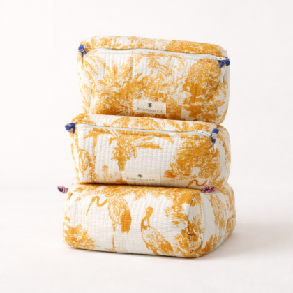 Trousses de toilette Nairobi par Bohosoleil