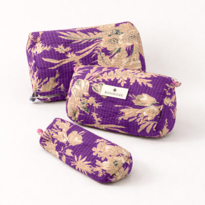 Trousses de toilette Singapour par Bohosoleil