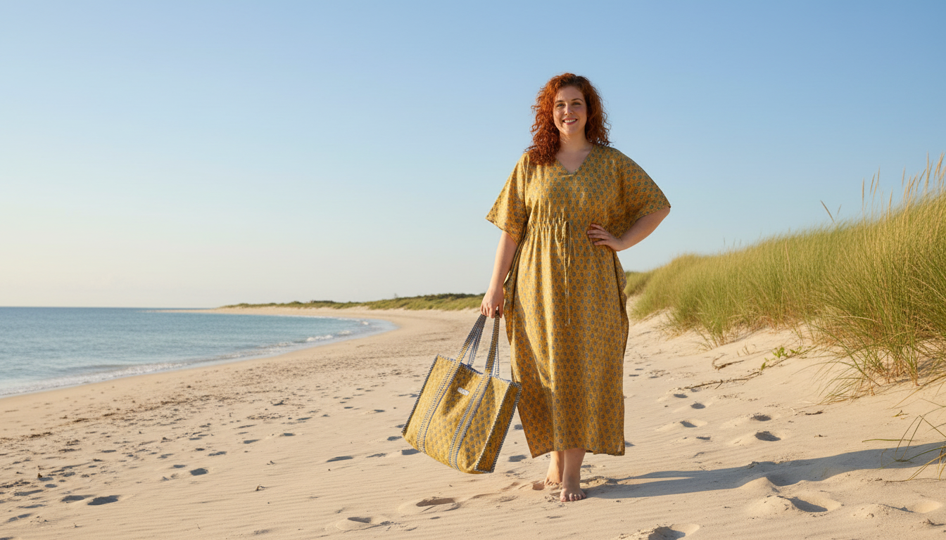 Sac coton matelassé block print : le sac de voyage artisanal indien tendance