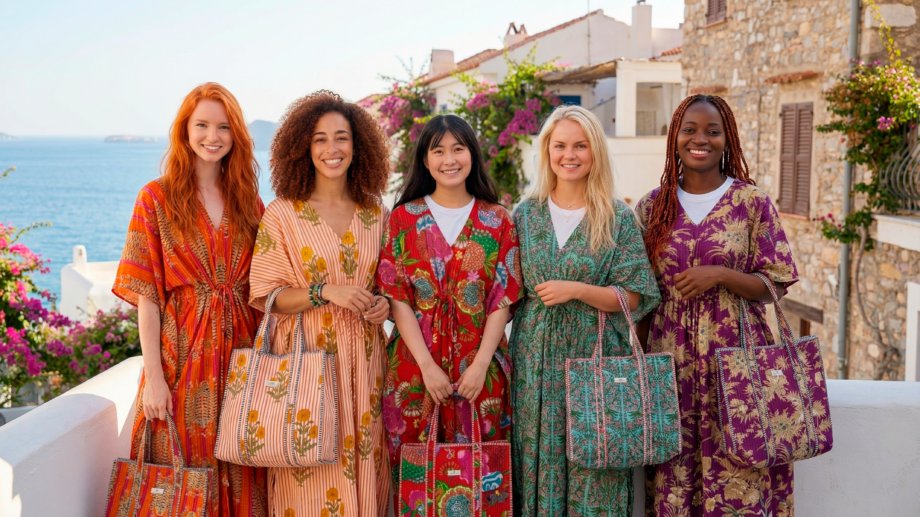 tendance bohosoleil vêtements motifs coton premium chic