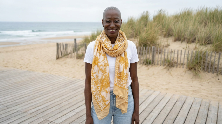 paréo plage foulard echarpe coton fait main inde qualité Bohosoleil vacances