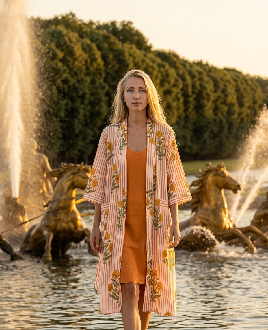 Versailles Kimono Bathrobe
