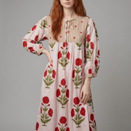 Robe en coton Venise