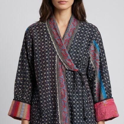 veste kantha coton reversible coton bohosoleil